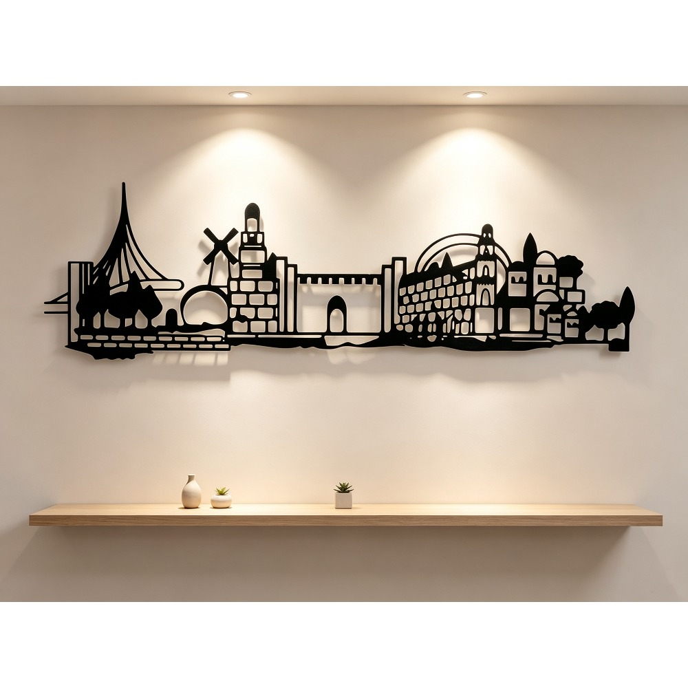 CIFBUY Metal Duvar Sanatı Kudü - Cocktail Shaker Set incelemesi ve fiyatı