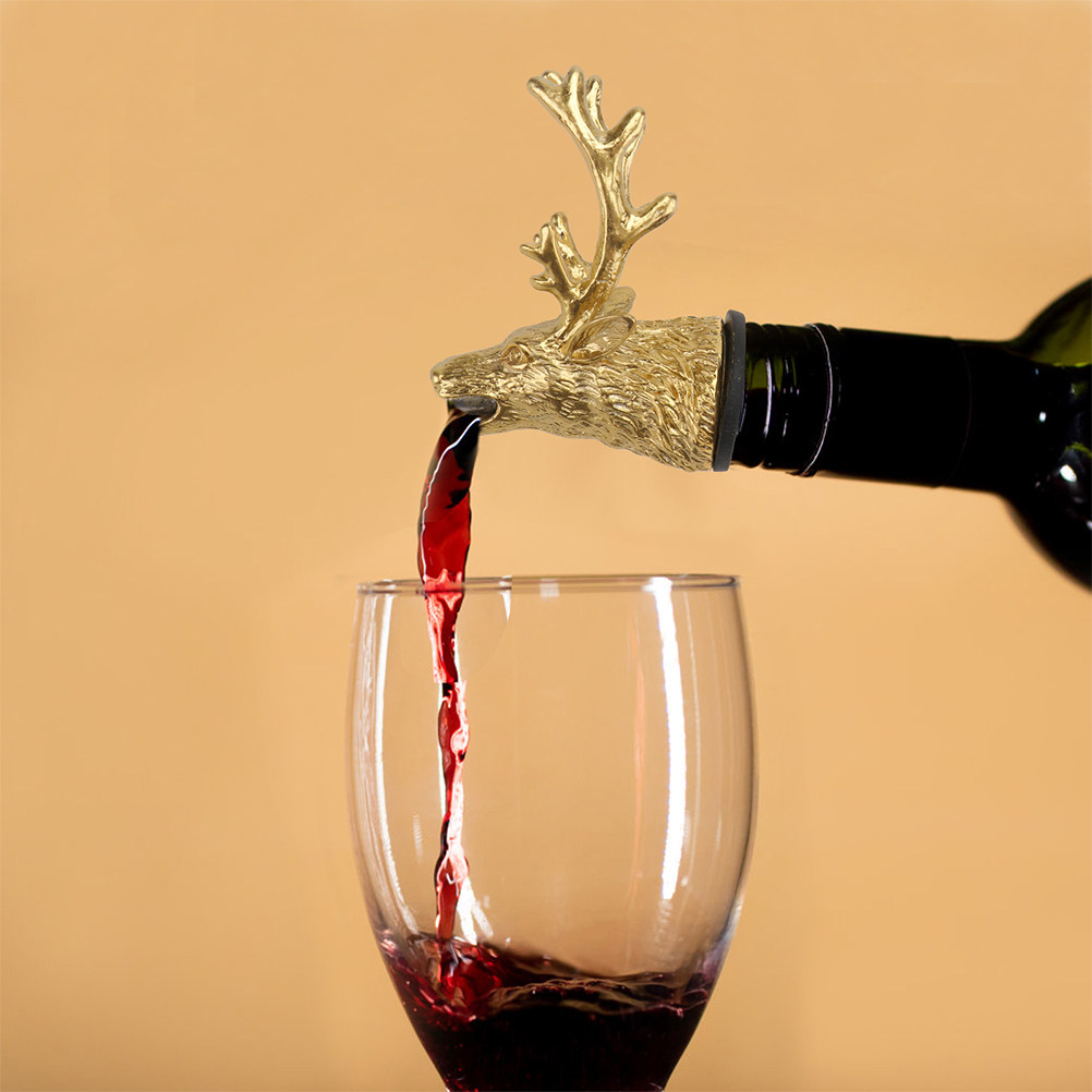Gerçekçi Geyik Kafası Şeklinde - Wine Aerator Pour incelemesi ve fiyatı