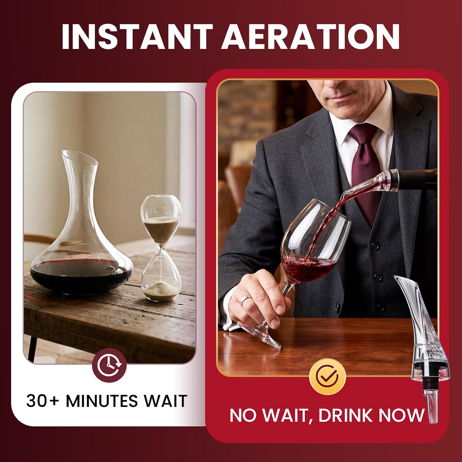 1 adet Sihirli Şarap Karıştırm - Wine Aerator Pour incelemesi ve fiyatı